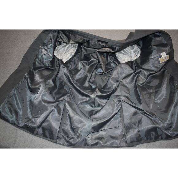 Michael Kors Suit 2 Piece 2 Button Mens Size Jacket 46 L Wool Gray Pants 40 x 31 - Picture 12 of 13